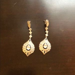 CZ Drop Earrings